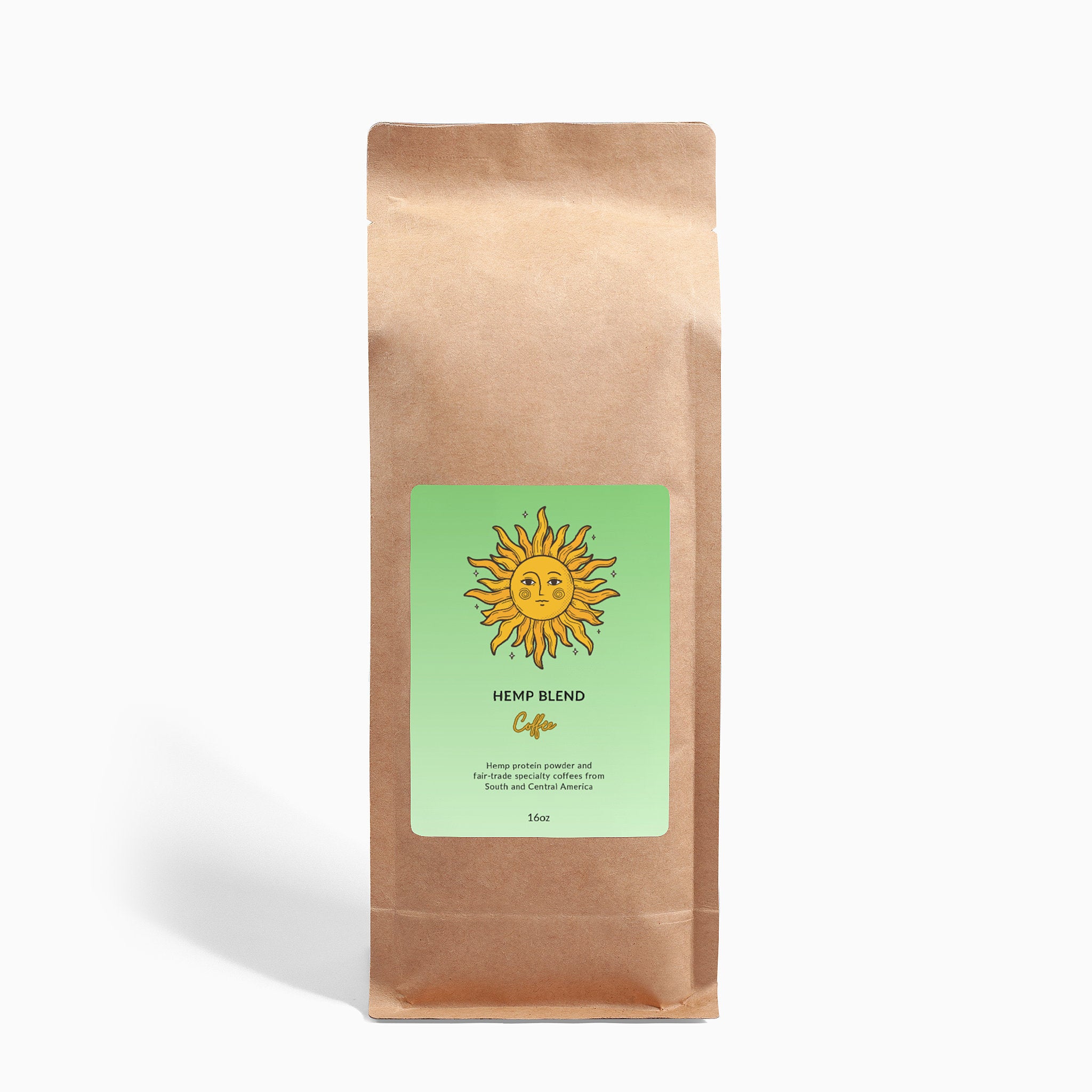 Hemp Coffee Blend - Medium Roast 16oz