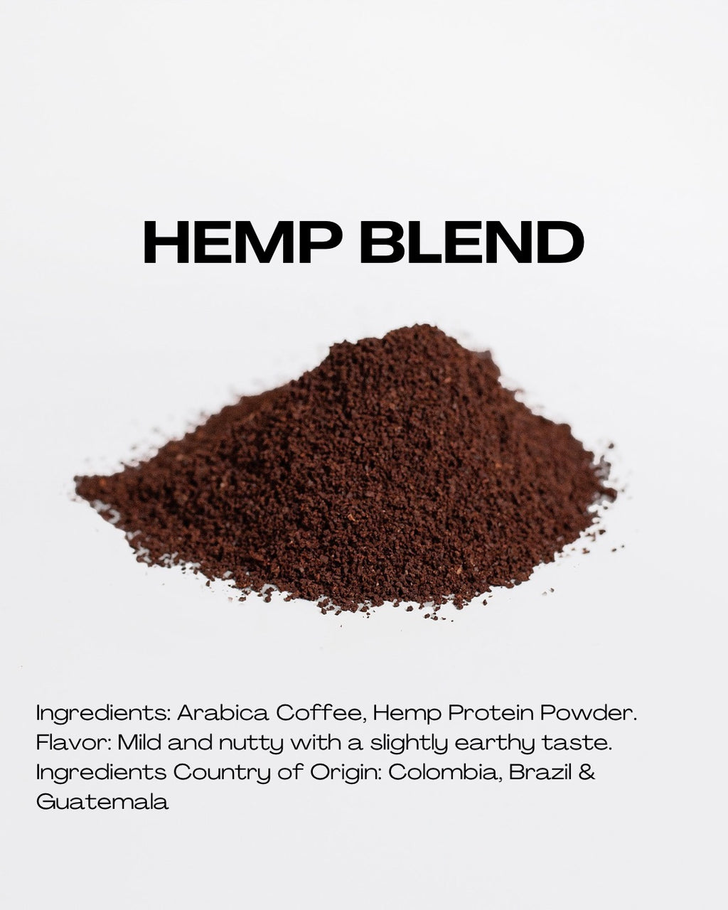 Hemp Coffee Blend - Medium Roast 16oz